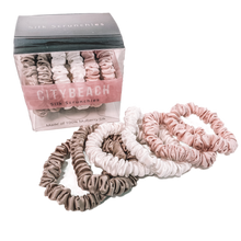 Load image into Gallery viewer, Silk Hair Ties - Blush
