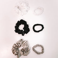 Load image into Gallery viewer, Silk Hair Ties - Neutral
