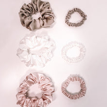 Load image into Gallery viewer, Large Silk Scrunchies - Blush
